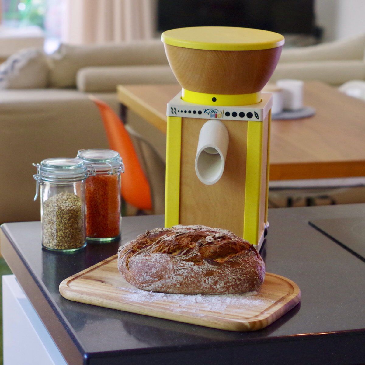 KoMo KoMoMio (elektr. Mühle) | 6 Farben | Arboblend® | Buche | 100 g/min | 12 Jahre Garantie – Bild 10